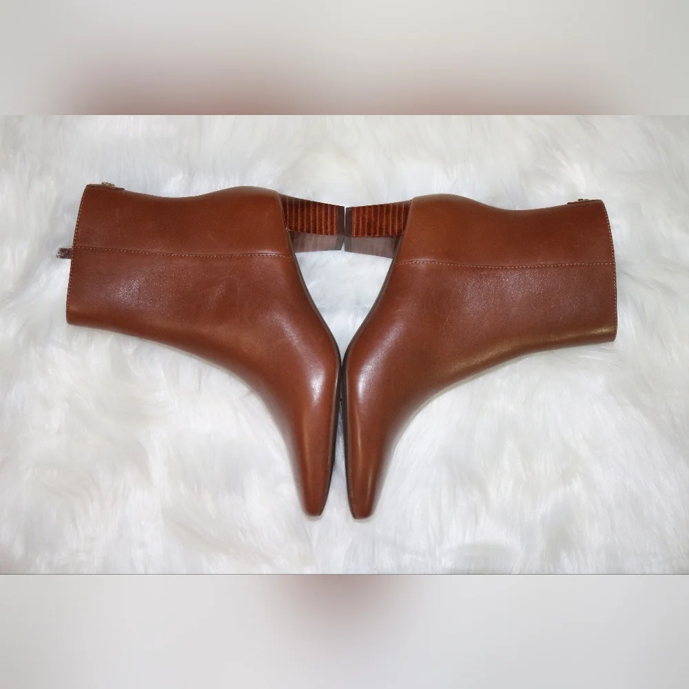 Lauren Ralph Lauren Willa (Deep Saddle Tan) Women's Shoes-Size 5 - Picture 10 of 14
